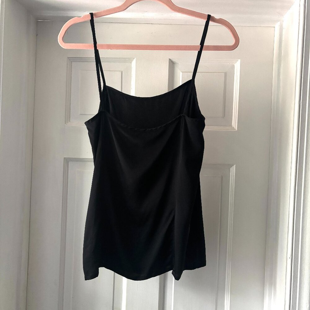 Vintage Escada By Margaretha Ley Silk Black Top Cami Camisole Size 8 US